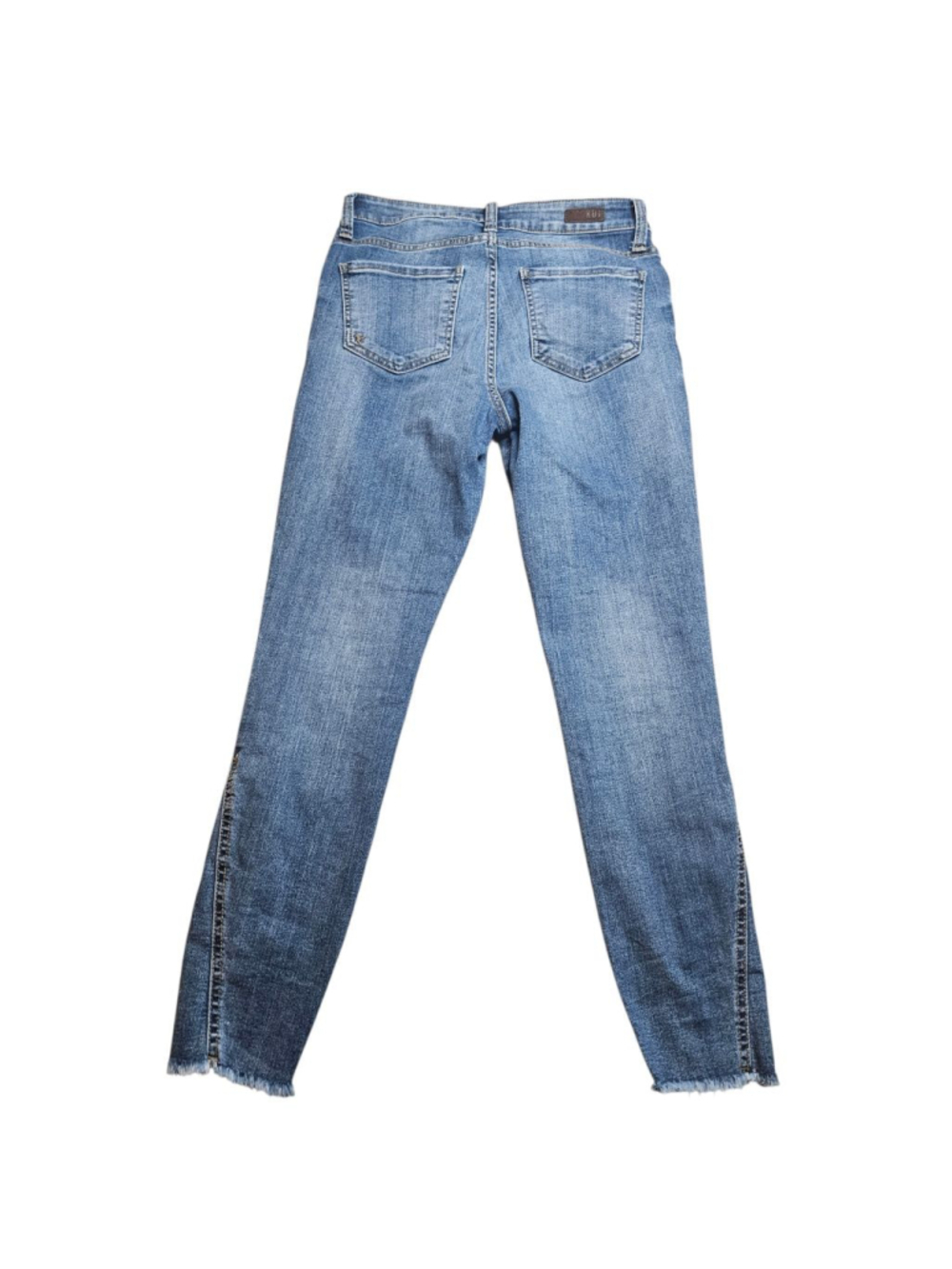 Kut from the Kloth 6 Blue High Rise Ankle Skinny Jeans - Picture 3 of 9
